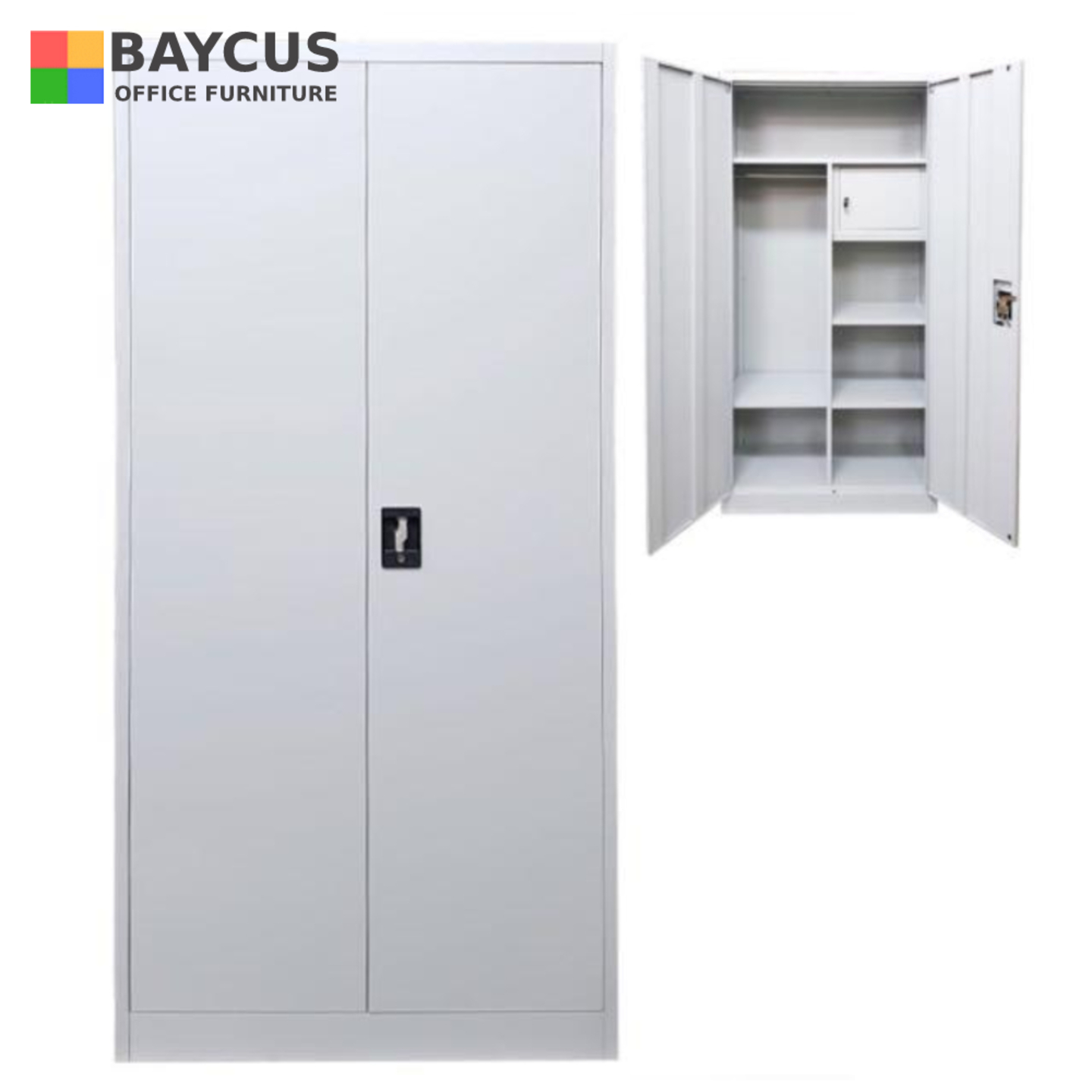 CC-MS Full Height Cabinet with  Inner Box Grey