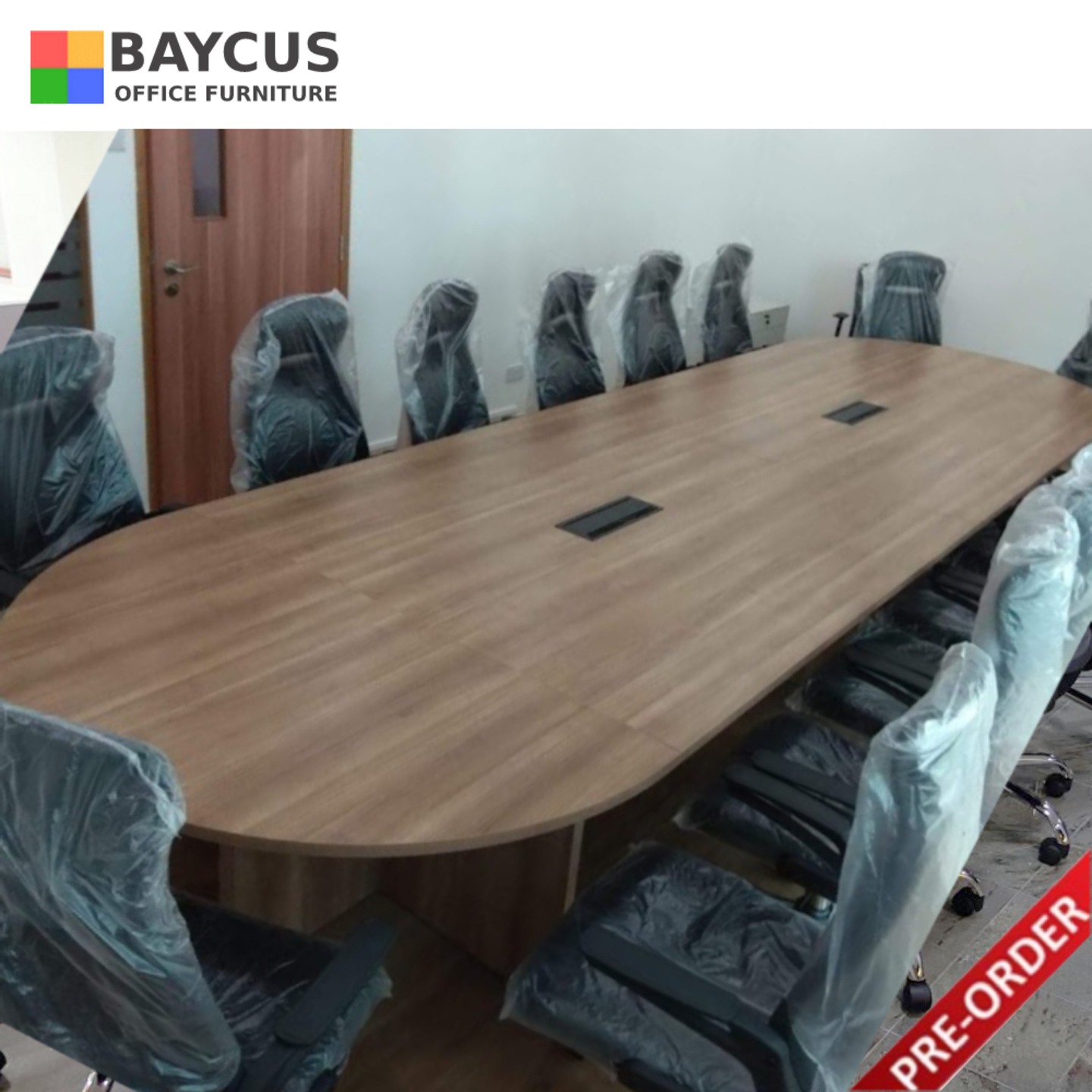 Baycus 4.5m Custom Made Conference Table