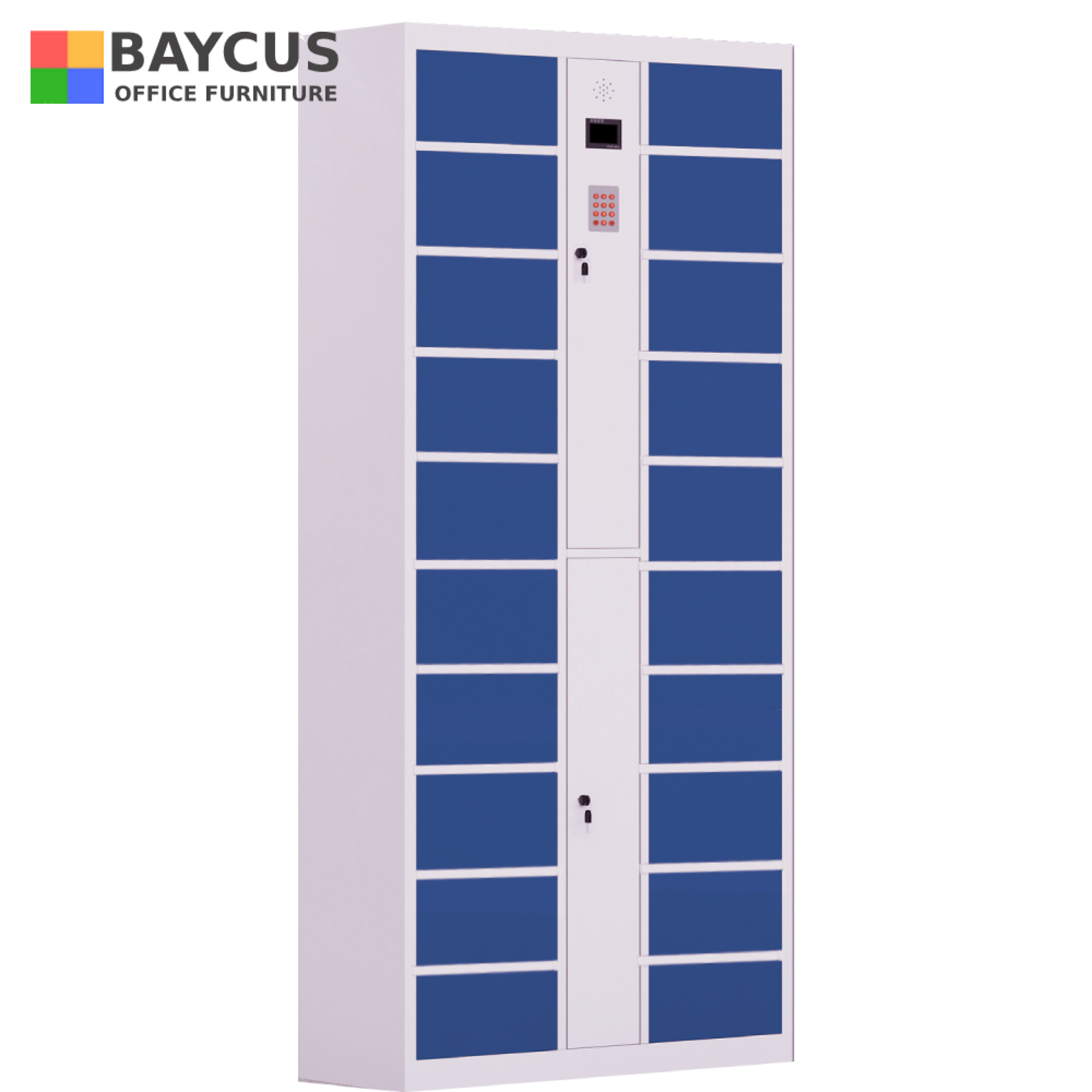 Baycus 20 Compartment Electronic Locker Cabinet