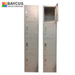 LM4 4 Compartment Locker with Key Lock