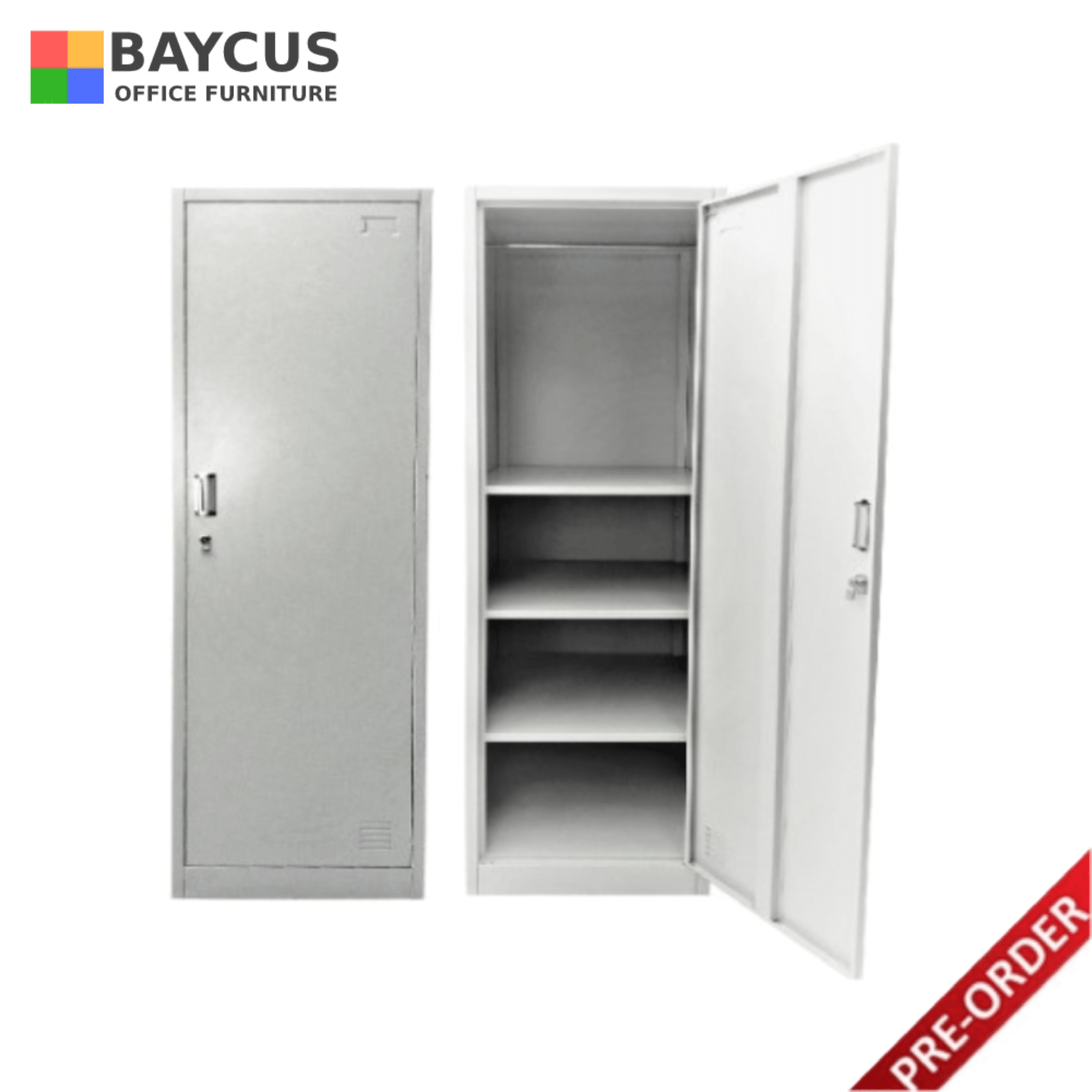 LM504 1 Compartment Locker with Shelves