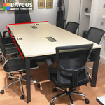 B-One N-CT2400 Conference Table with Wire Management Compartment