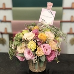 Spring in a basket