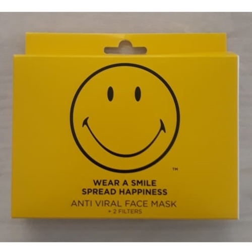 Pack of 3 Smiley Face Mask