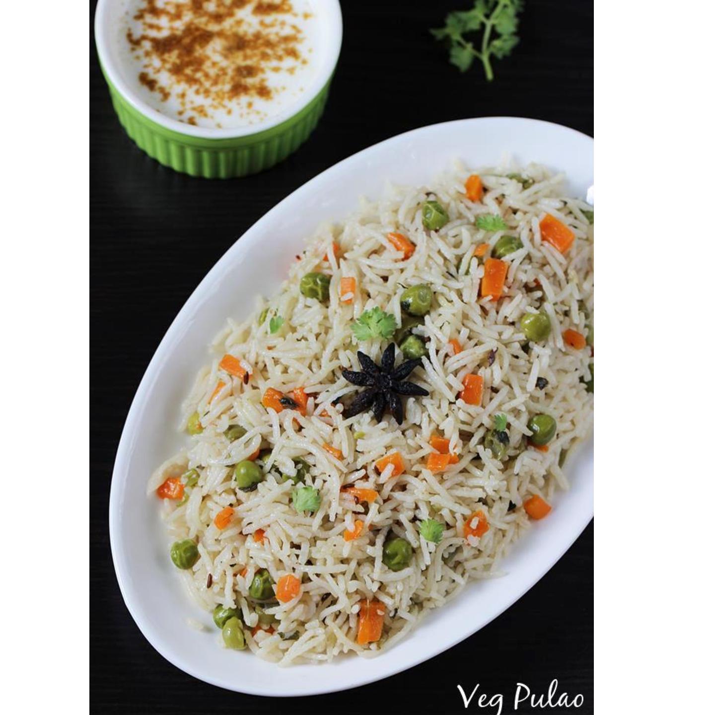 Veg Pulao (Vegetable Palav)