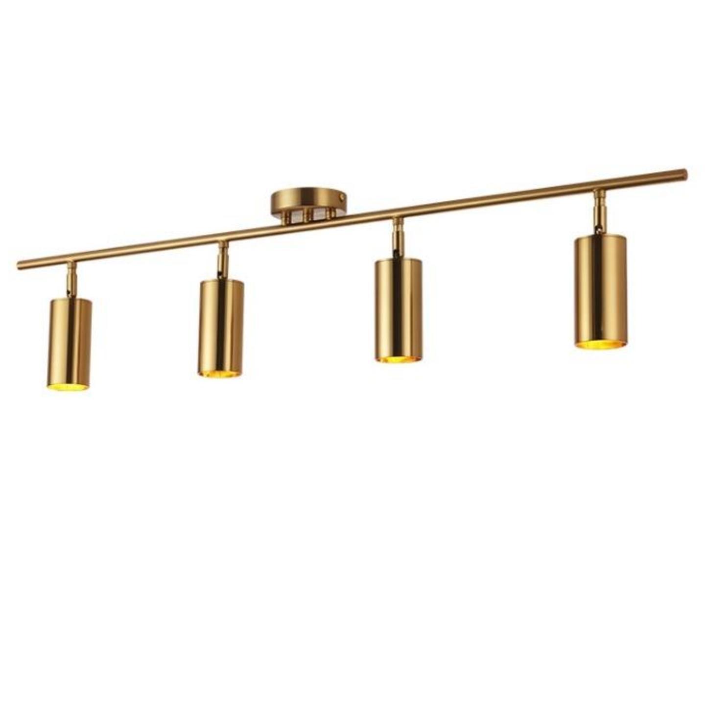 Gold Ceiling Mounted Spotlight