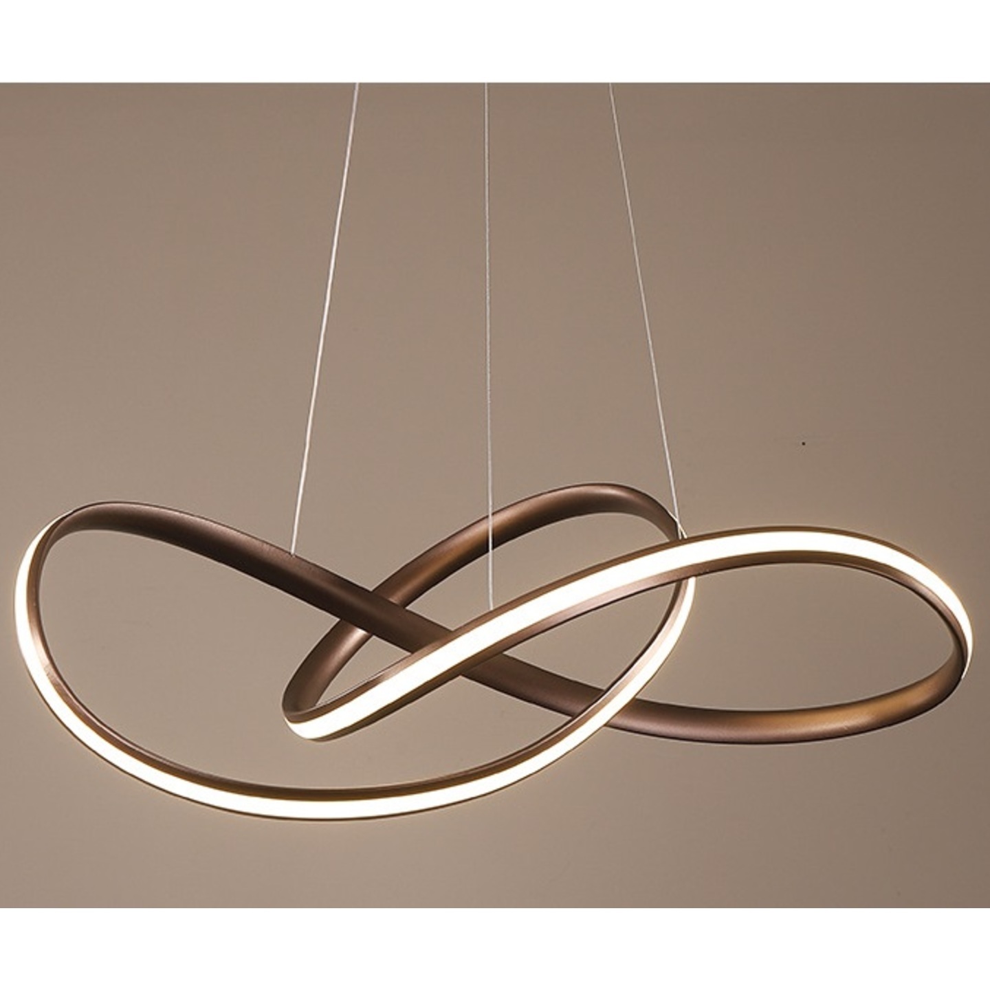 Infinity Loop Pendant Light