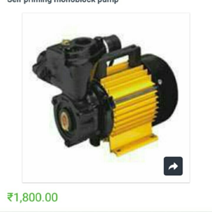 0.5hp self self priemer monoblock pump with 1year replacement guarantee
