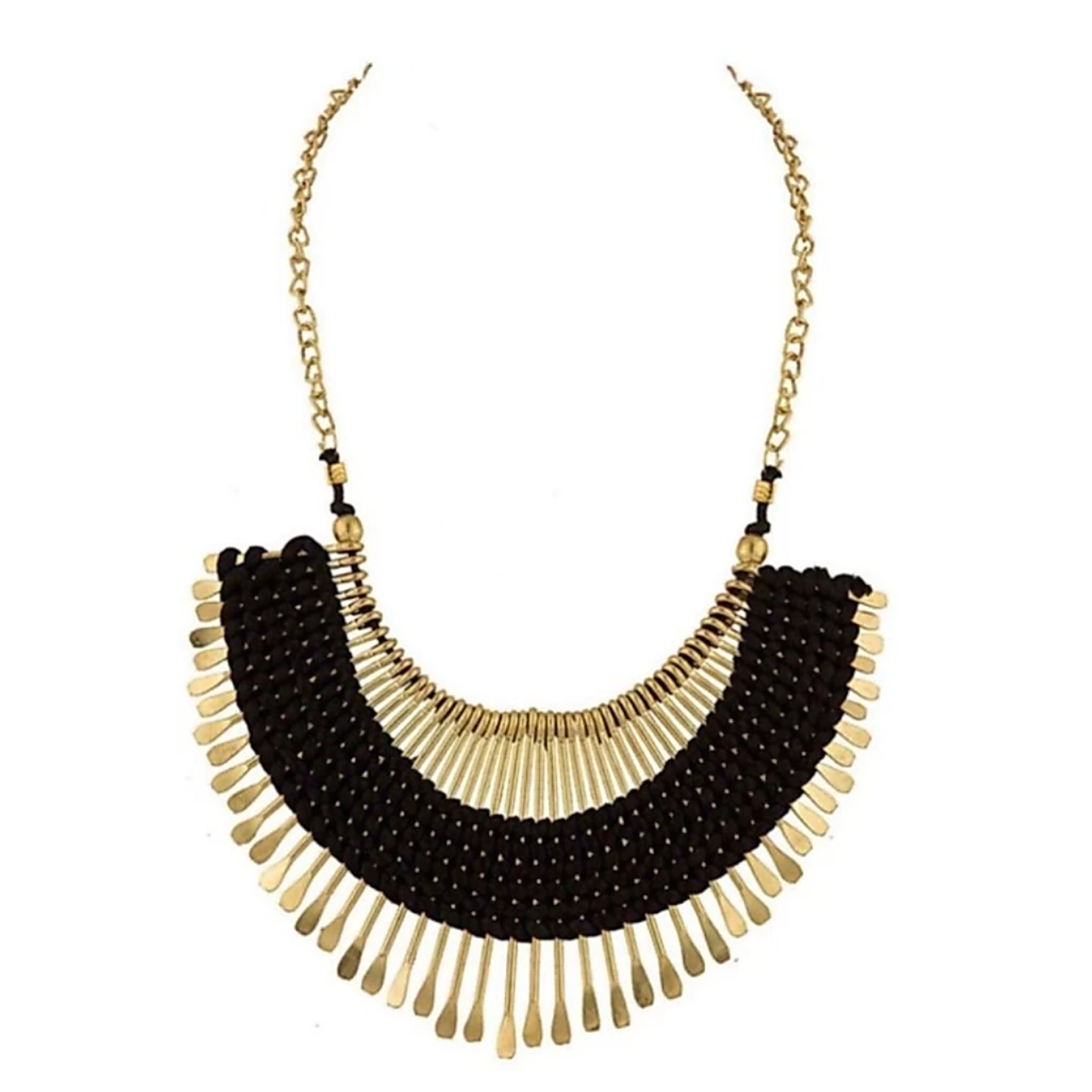 Savi collection metal stick necklace for women alloy necklace