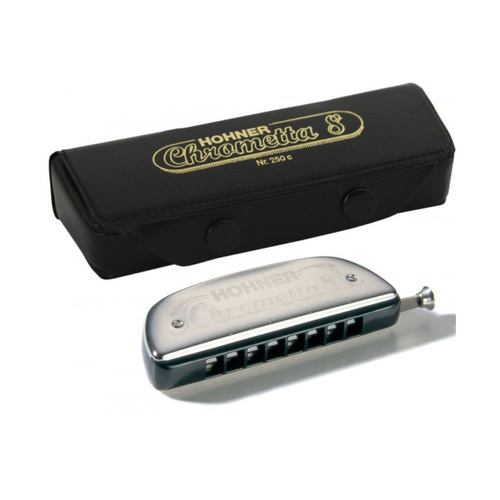 Hohner Chrometta 8 Key C M25001 Harmonica