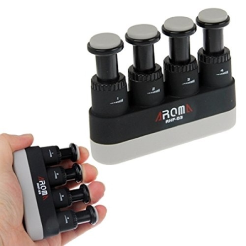 Aroma AHF-03 Guitar Hand Finger Exerciser Grip Trainer For Adult
