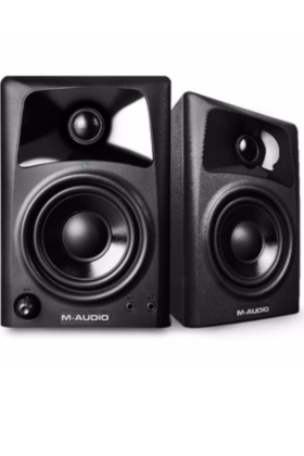 M-AUDIO AV32 ACTIVE COMPACT DESKTOP REFERENCE MONITOR SPEAKERS