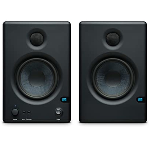 PreSonus Eris E4.5 2-Way Powered Studio Monitor Pair, Black