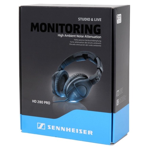 Sennheiser Hd-280 Pro Studio Monitor Folding Headphone Black