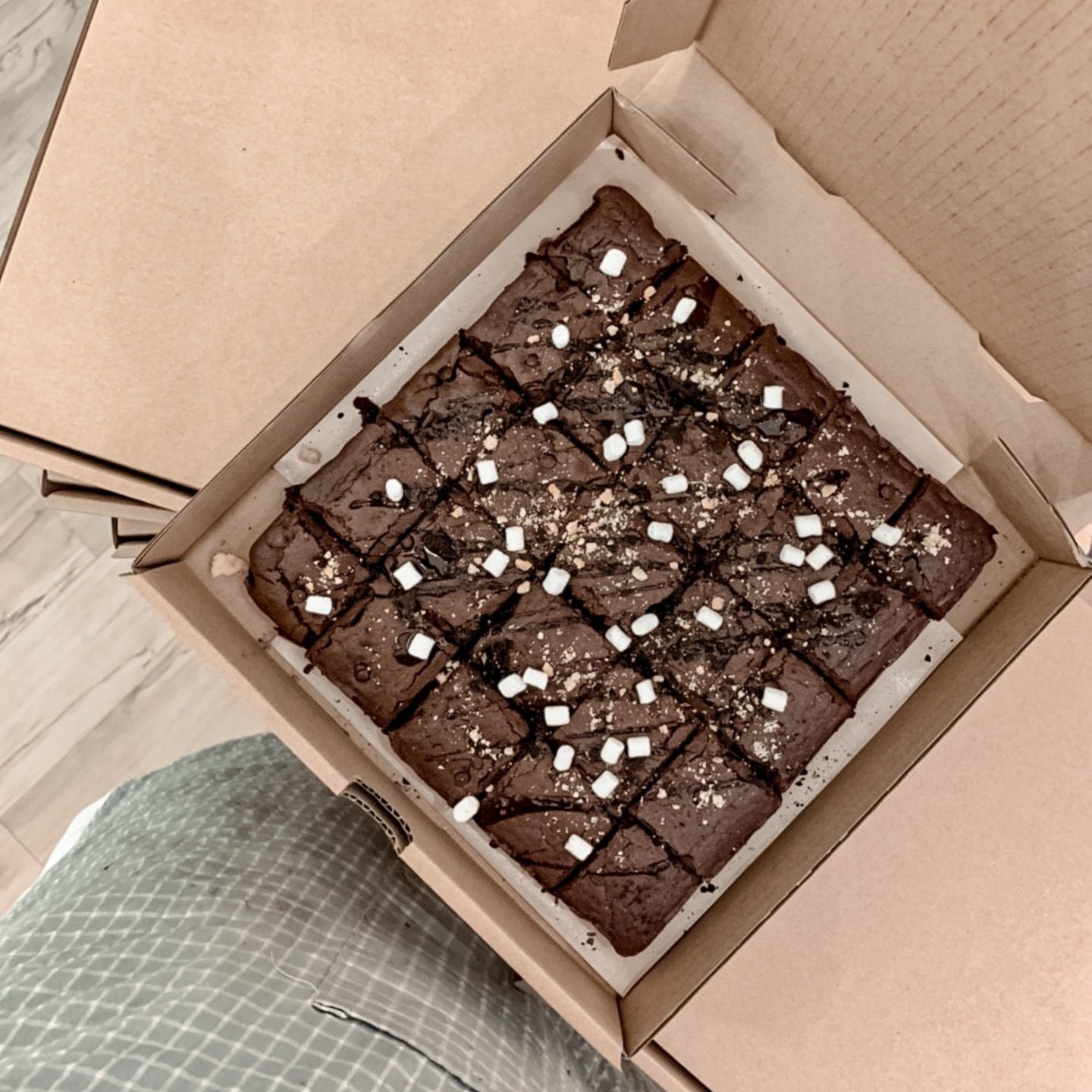 Double Chocolate Brownie Tray 7 inch