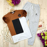 Mens T-shirt & Track Pant Combo