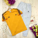 Mens T-shirt & Track Pant Combo