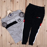 Mens T-shirt & Track Pant Combo