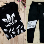 Mens T-shirt & Track Pant Combo