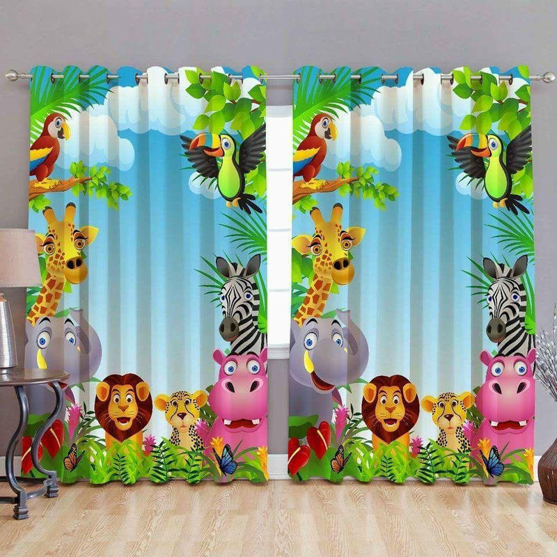 3D Digital Printed curtains
