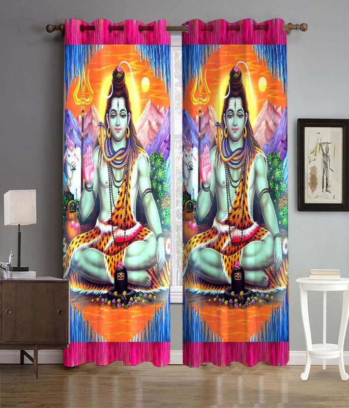 3D Digital Printed curtains