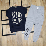 Mens T-shirt & Track Pant Combo