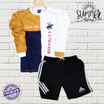 Mens T-shirt & Shorts Combo