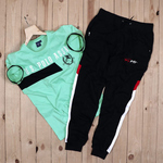 Mens T-shirt & Track Pant Combo