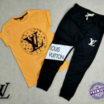 Mens T-shirt & Track Pant Combo