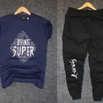 T-SHIRT & TRACK PANT COMBO