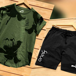 Mens T-shirt & Shorts Combo
