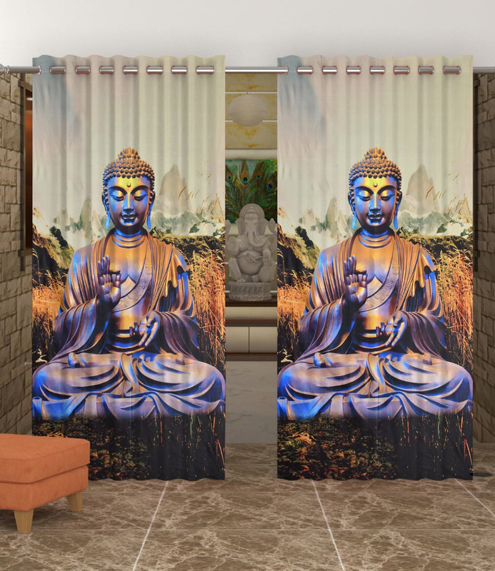 3D Digital Printed curtains