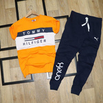 Mens T-shirt & Track Pant Combo