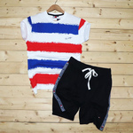 Mens T-shirt & Shorts Combo