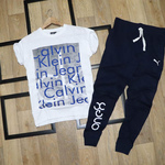 Mens T-shirt & Track Pant Combo