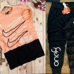 Mens T-shirt & Track Pant Combo