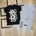 Mens T-shirt & Track Pant Combo