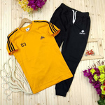 Mens T-shirt & Track Pant Combo