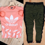 Mens T-shirt & Track Pant Combo