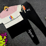 Mens T-shirt & Track Pant Combo