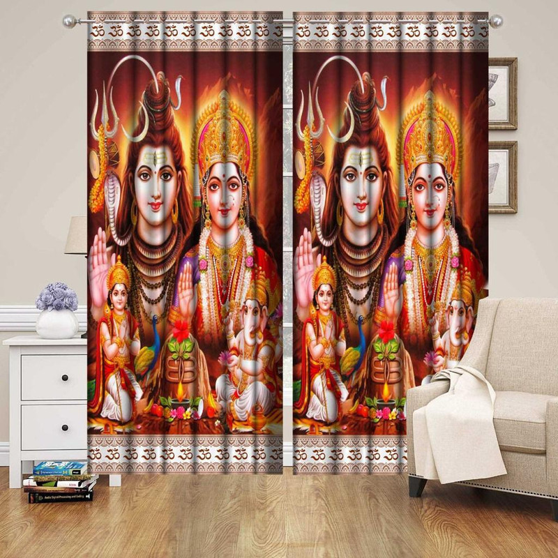 3D Digital Printed curtains