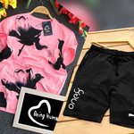 Mens T-shirt & Shorts Combo