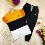 Mens T-shirt & Track Pant Combo