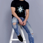 T-shirt Half sleeve Round Neck