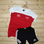 Mens T-shirt & Shorts Combo