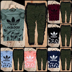 Mens T-shirt & Track Pant Combo