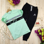 Mens T-shirt & Track Pant Combo