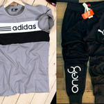 Mens T-shirt & Track Pant Combo