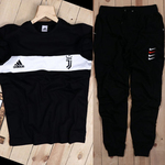 Mens T-shirt & Track Pant Combo