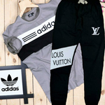 Mens T-shirt & Track Pant Combo